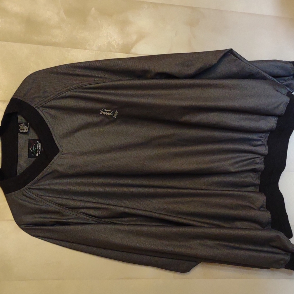 TPC Sawgrass -Greg Norman gray golf pullover